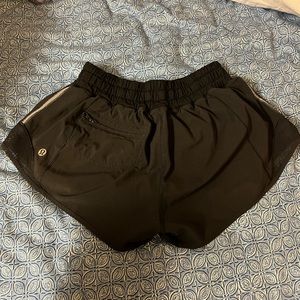 Black Lululemon shorts
